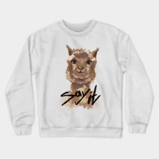 Alpaca Paca Crewneck Sweatshirt